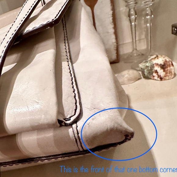 EUC HOBO “Meter” Structured Crossbody Off-White - Picture 9 of 16